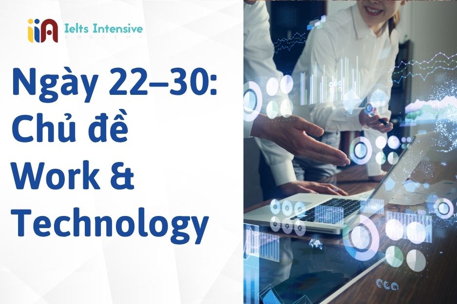 Luyện nghe IELTS theo chủ đề Work