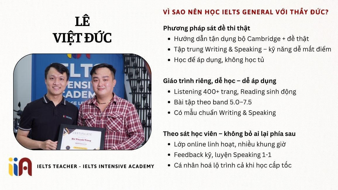 Profile Thầy Đức