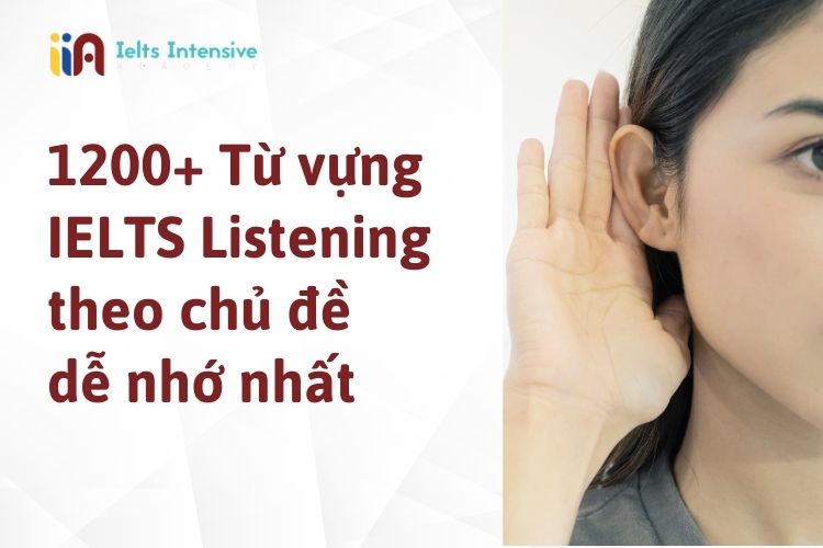 Vì sao cần mở rộng từ vựng IELTS Listening để tăng band điểm?