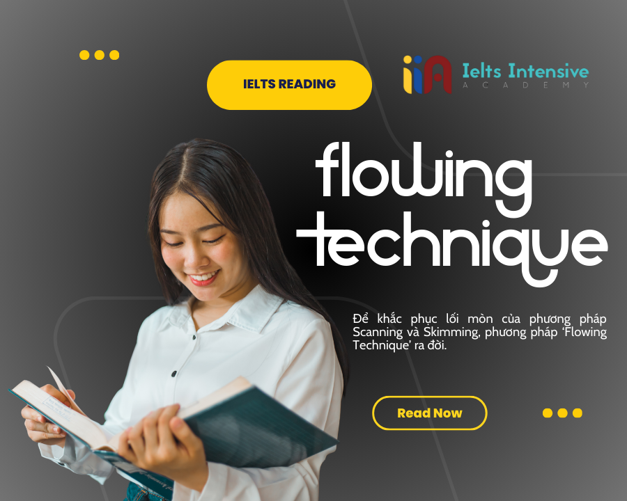 PHƯƠNG PHÁP HỌC IELTS READING – FLOWING TECHNIQUE