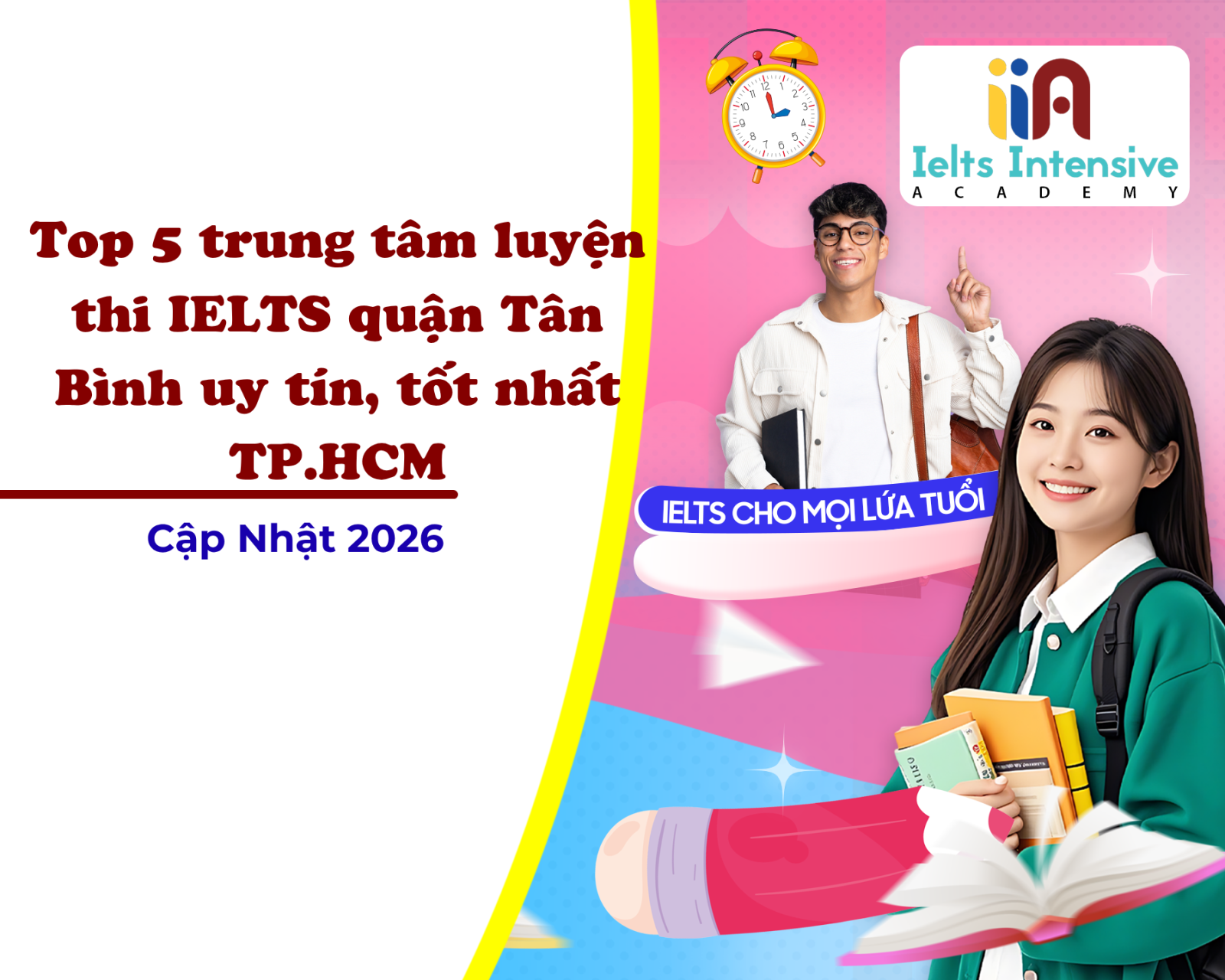 Top 5 trung tâm luyện thi IELTS quận Tân Bình uy tín, tốt nhất TP.HCM (2026)