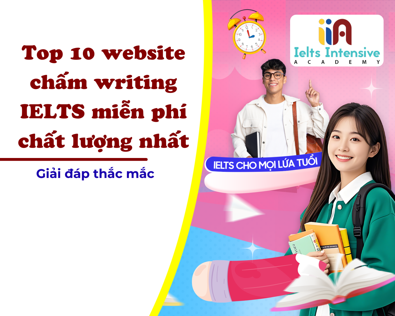 Top 10 website chấm writing IELTS miễn phí chất lượng nhất