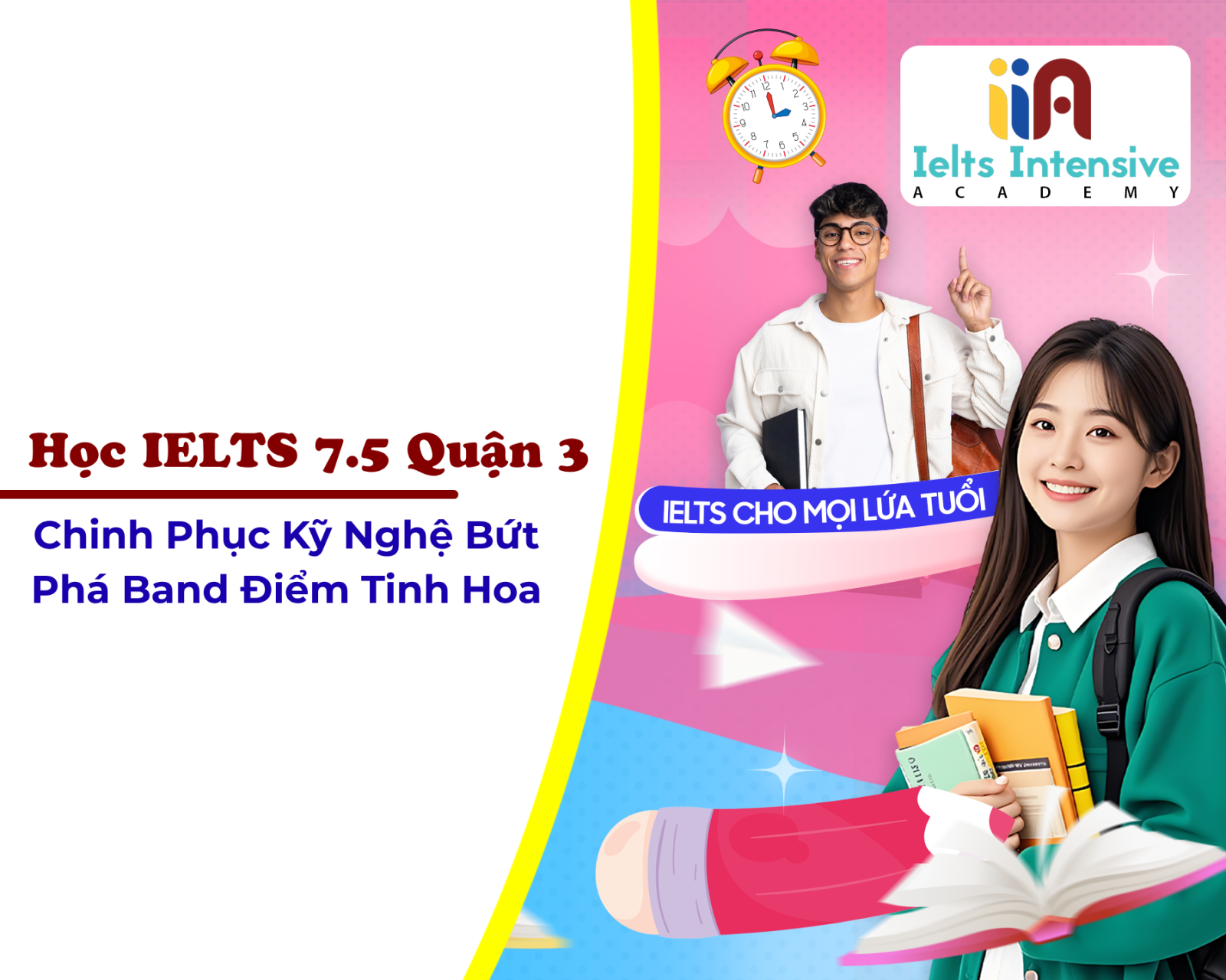 Học IELTS 7.5 Quận 3: Chinh Phục Kỹ Nghệ Bứt Phá Band Điểm Tinh Hoa