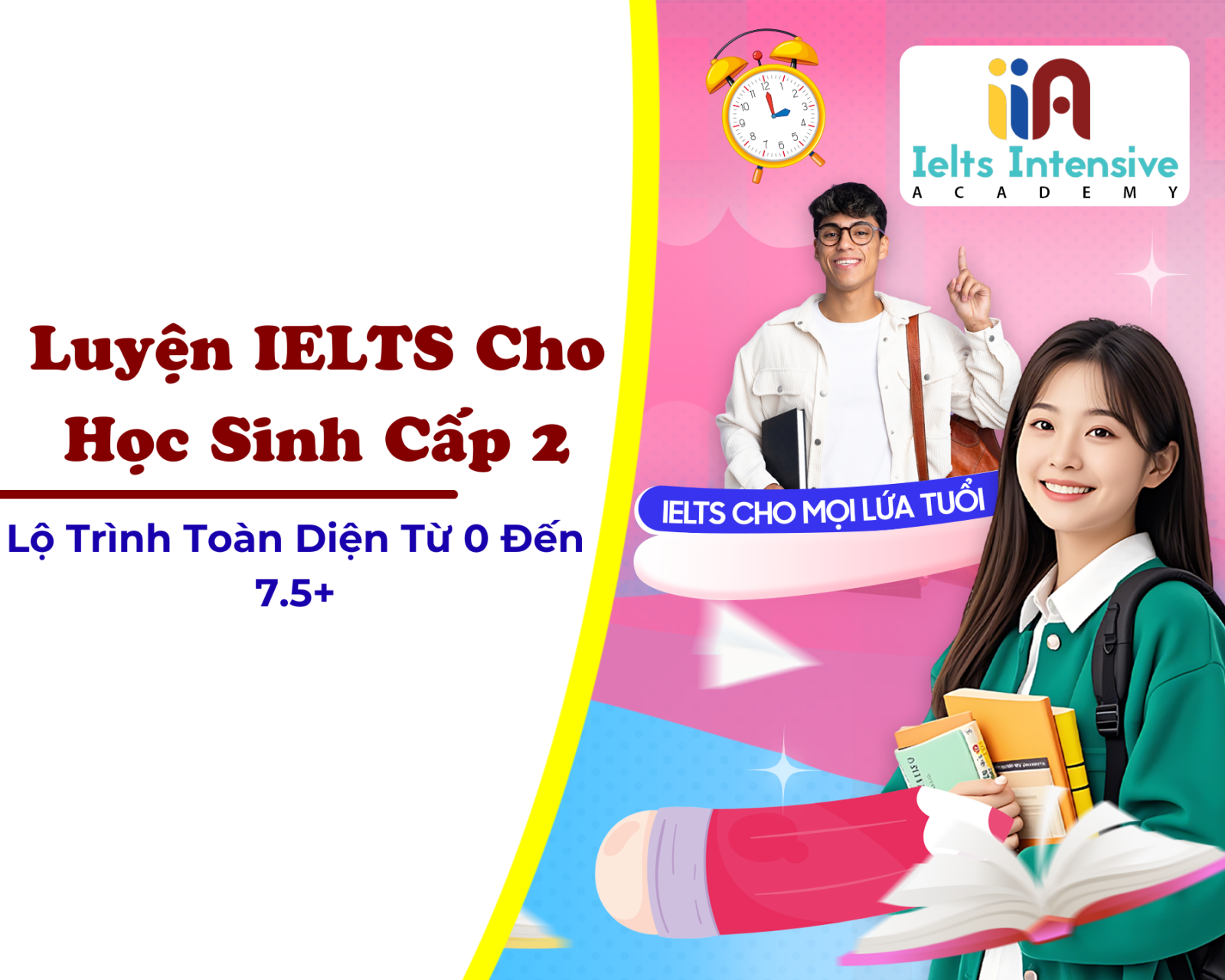 Luyện Thi IELTS Cho Học Sinh Cấp 2: Lộ Trình Toàn Diện Từ 0 Đến 7.5+