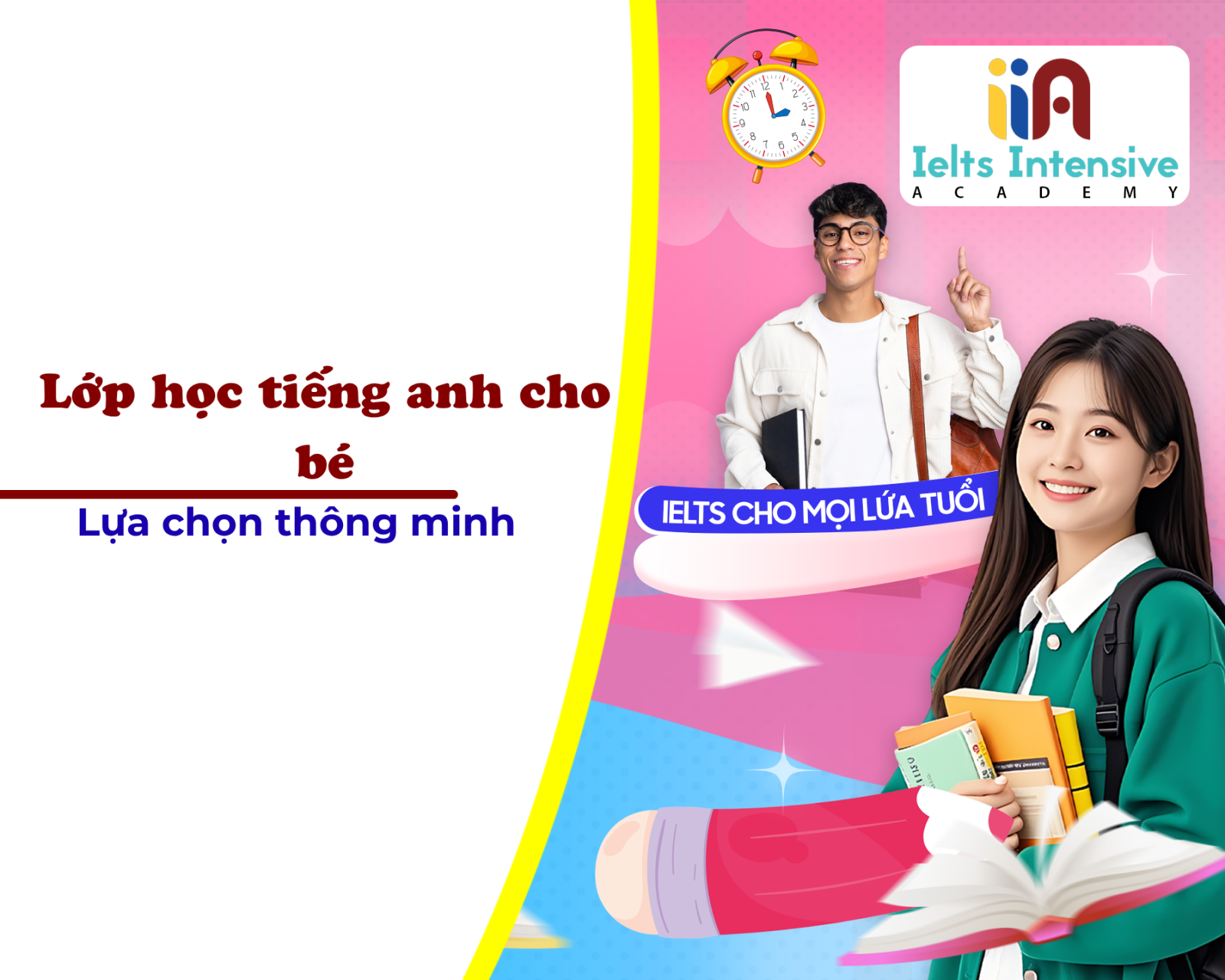 Lớp học tiếng anh cho bé: Lựa chọn thông minh