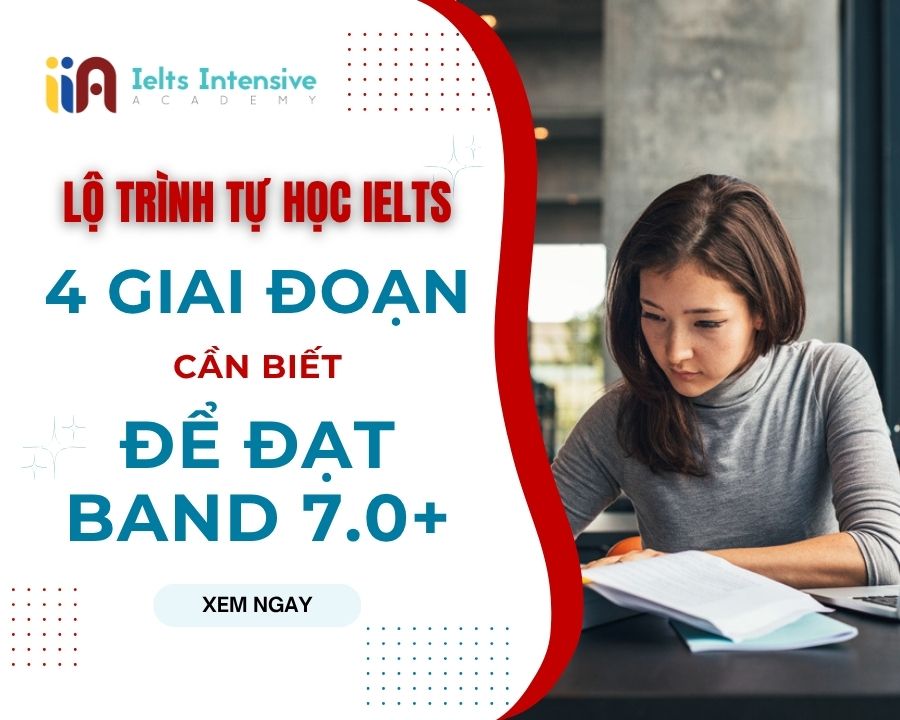 Lộ Trình Tự Học IELTS - 4 Giai Đoạn Cần Biết Để Đạt Band 7.0+
